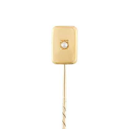 Antique Rectangle Stick Pin