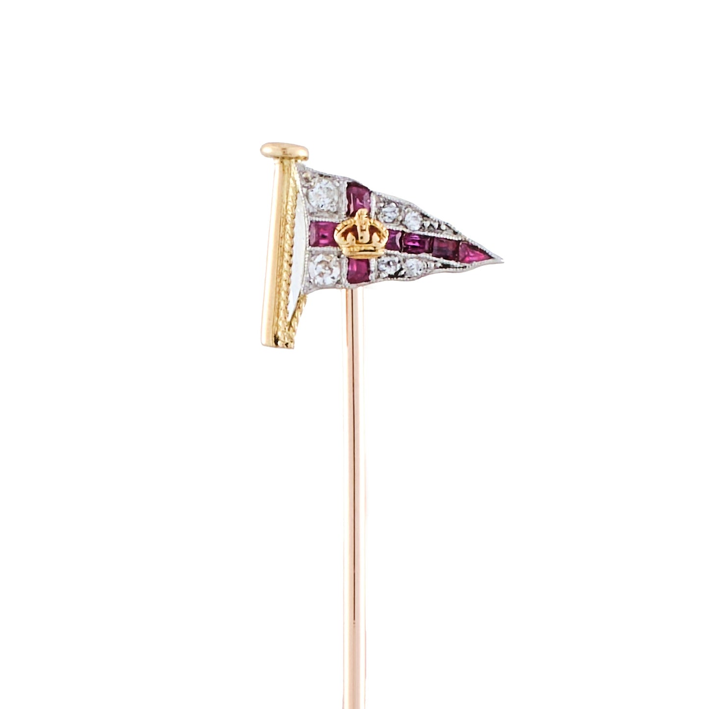 Antique Royal Yacht Squadron Flag Stick Pin