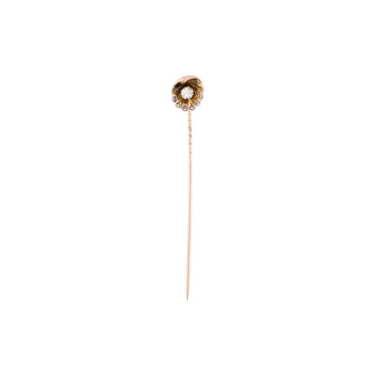 Antique Flower Stick Pin