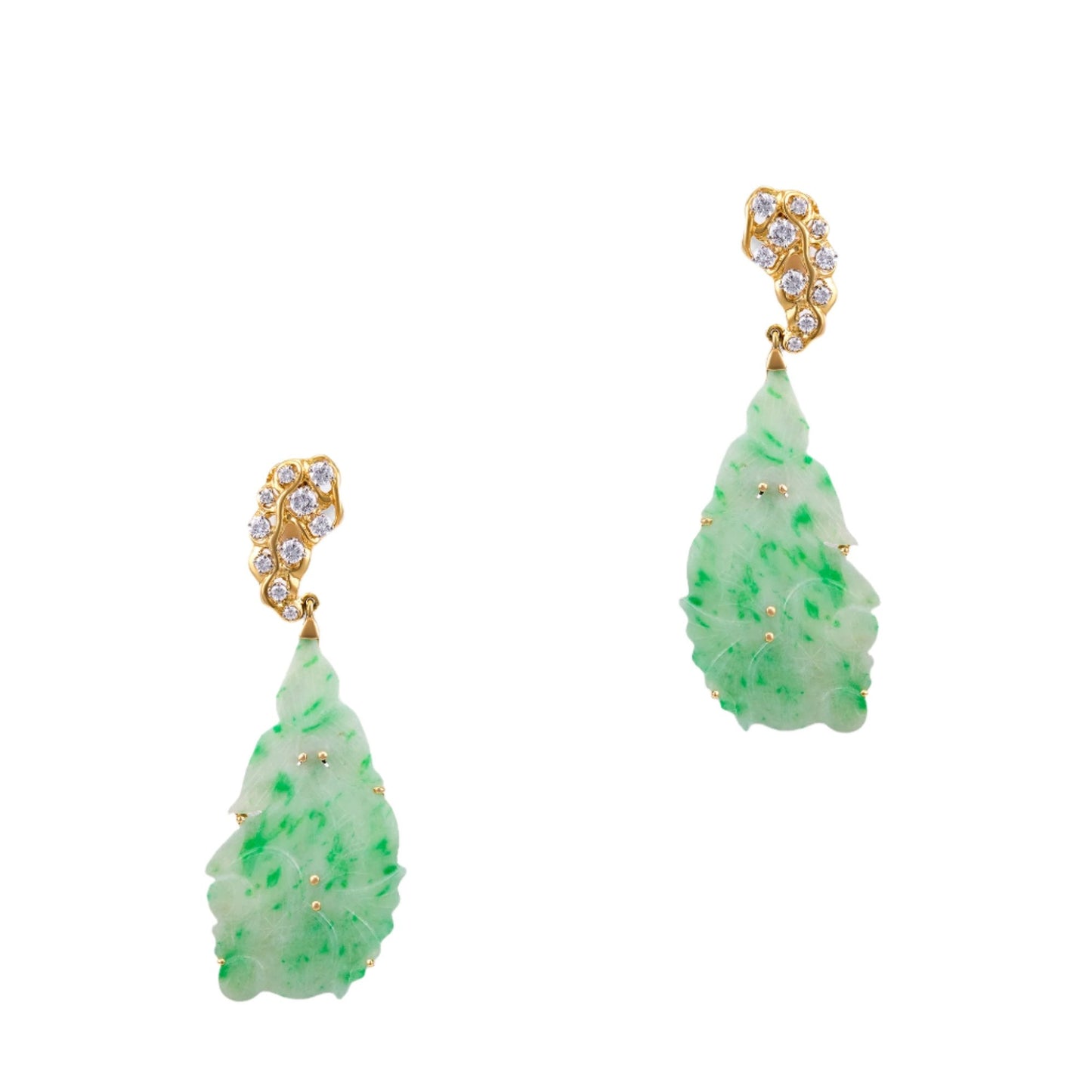 Peter Lindeman Jadeite Earrings