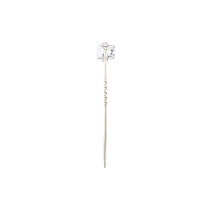 Antique Turquoise Flower Stick Pin
