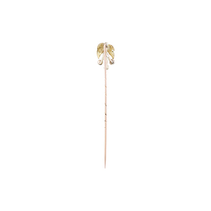 Antique Triple Cherry Stick Pin