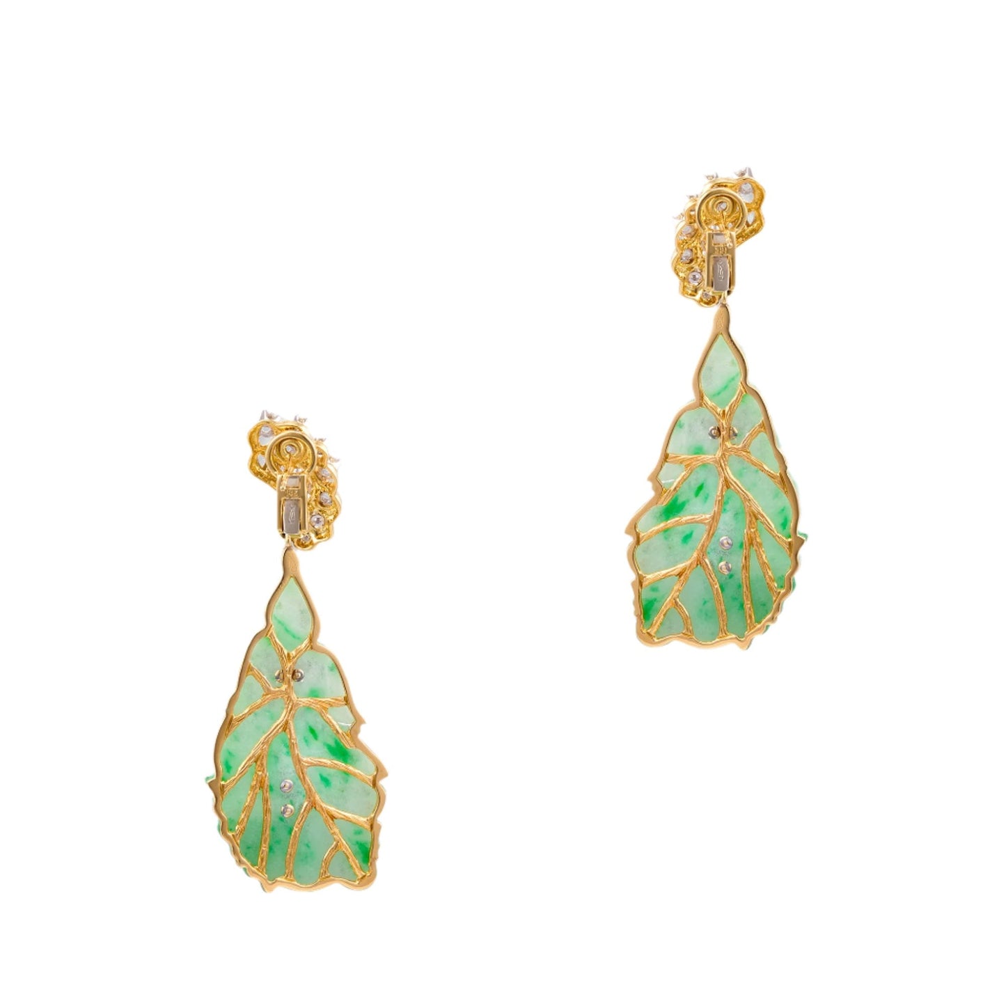 Peter Lindeman Jadeite Earrings