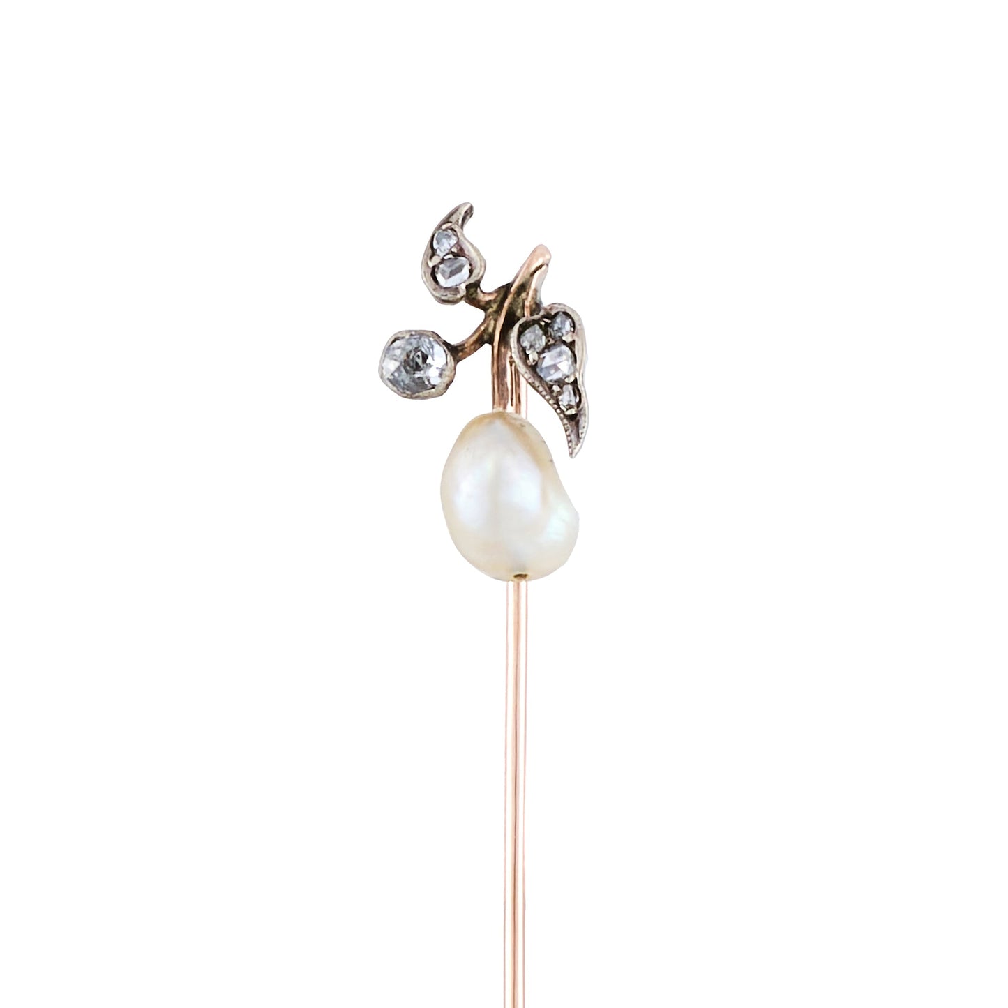 Antique Baroque Pearl Stick Pin