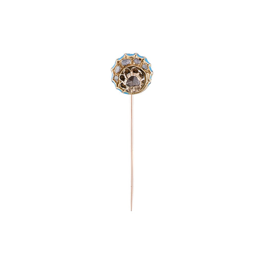 Antique Enamel Stick Pin