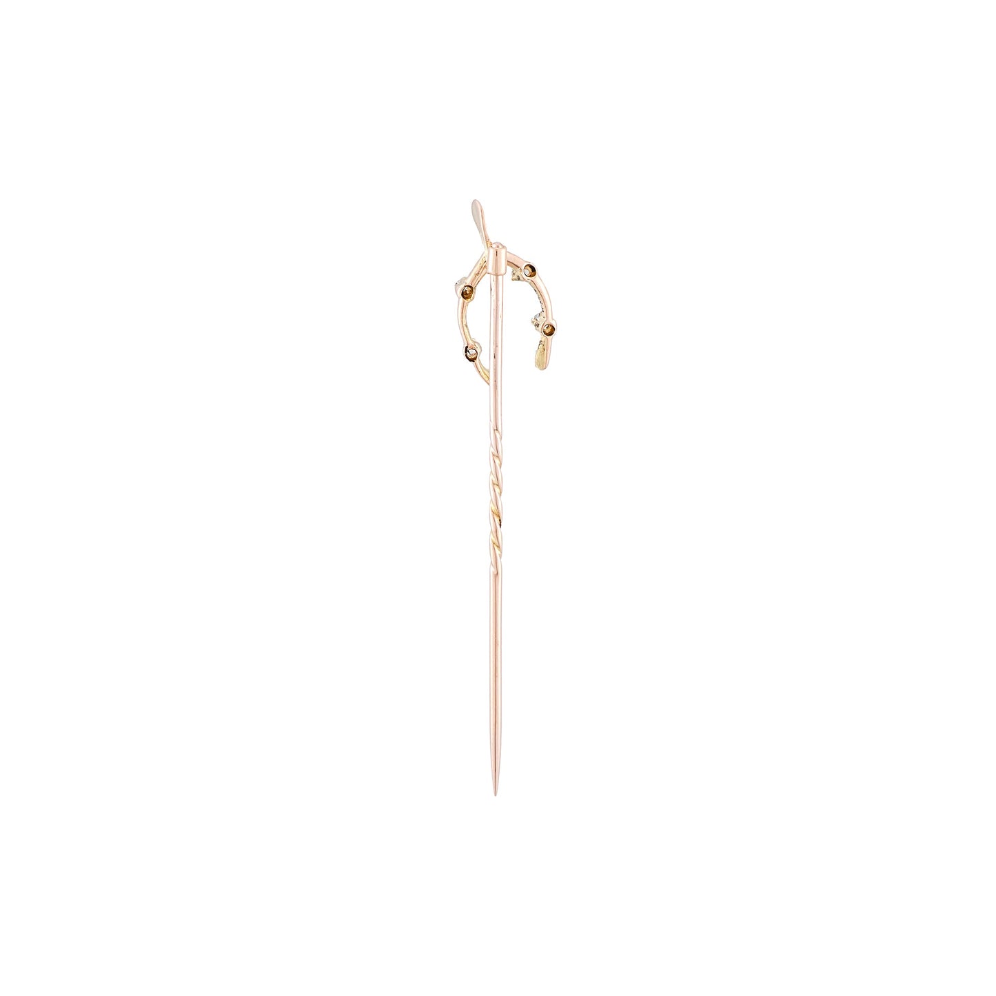 Antique Wishbone Stick Pin