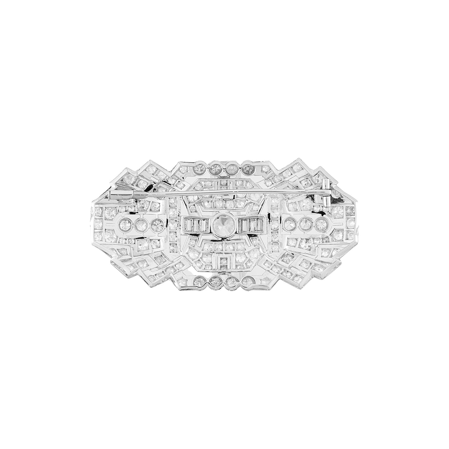 Art Deco Diamond Brooch