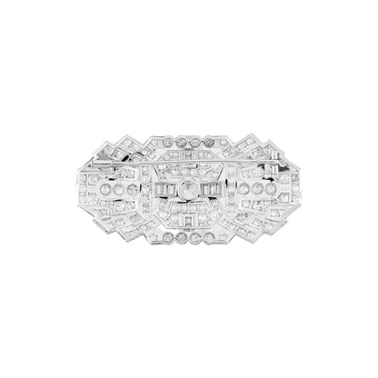 Art Deco Diamond Brooch