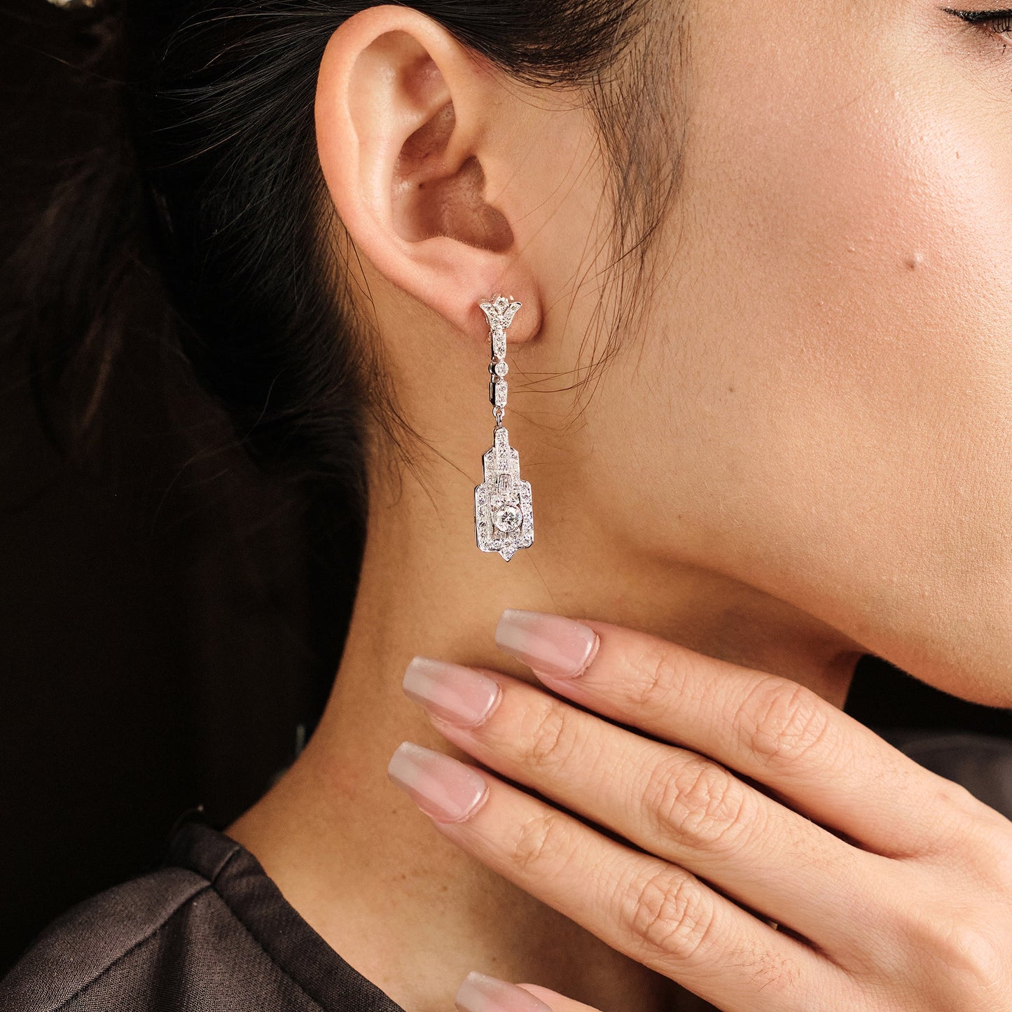 Vintage Pendant Earrings