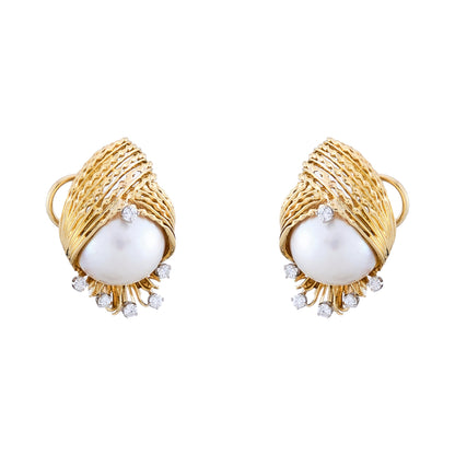 Vintage Pearl Earrings