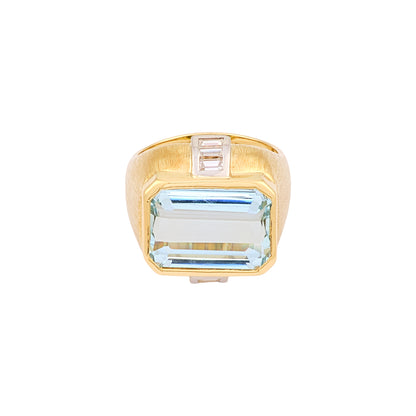Boris Lebeau Aquamarine Ring
