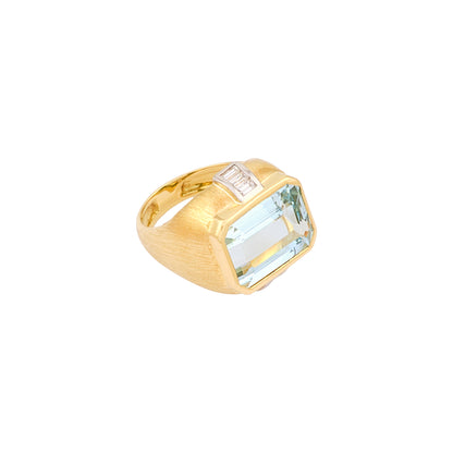 Boris Lebeau Aquamarine Ring