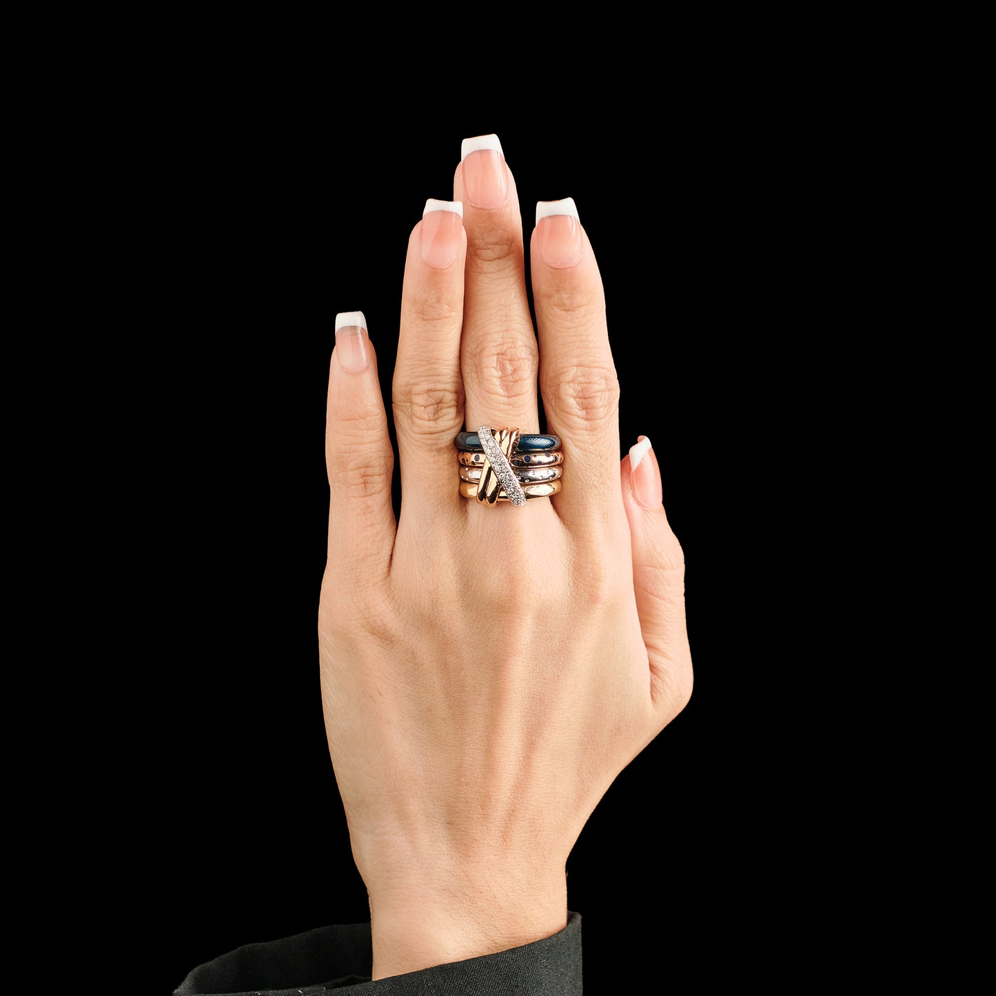 La Nouvelle Bague Quadruple Band Ring