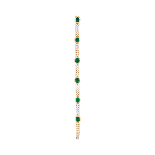 Vintage Emerald Bracelet