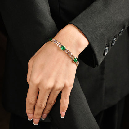 Vintage Emerald Bracelet