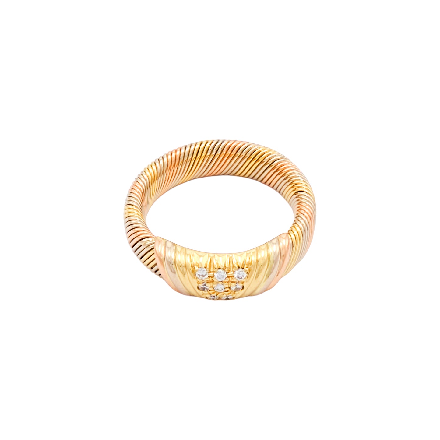 Cartier Three Tone Ring