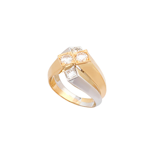 Vintage French Diamond Ring