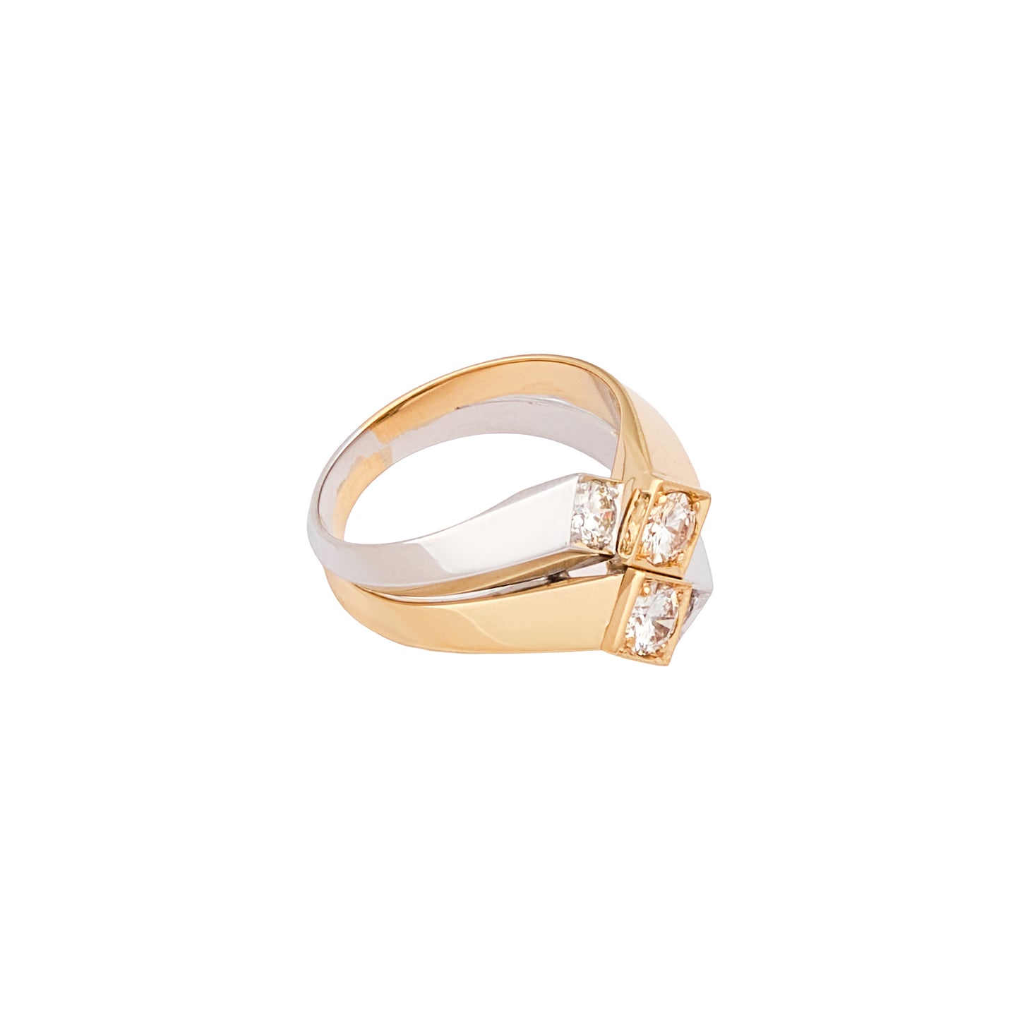 Vintage French Diamond Ring