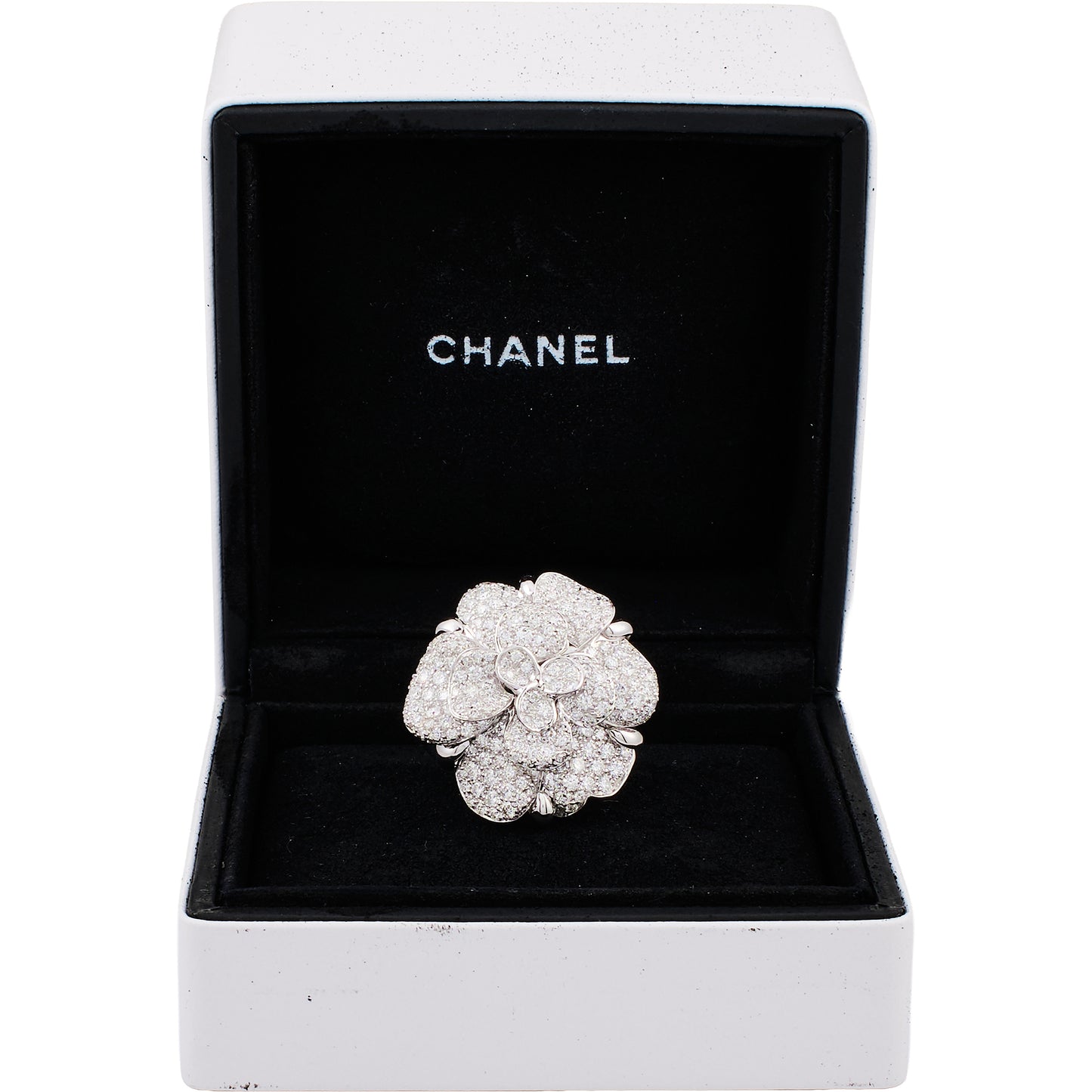 Chanel Camelia Diamond Ring
