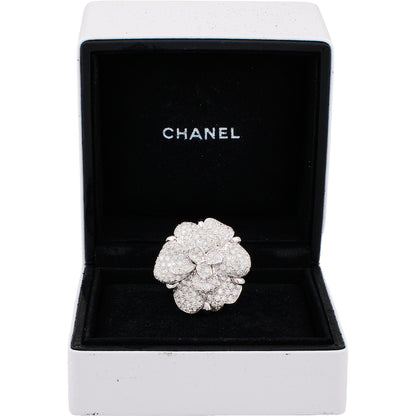 Chanel Camelia Diamond Ring