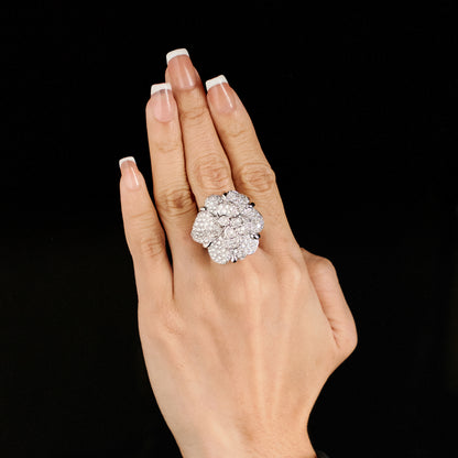 Chanel Camelia Diamond Ring