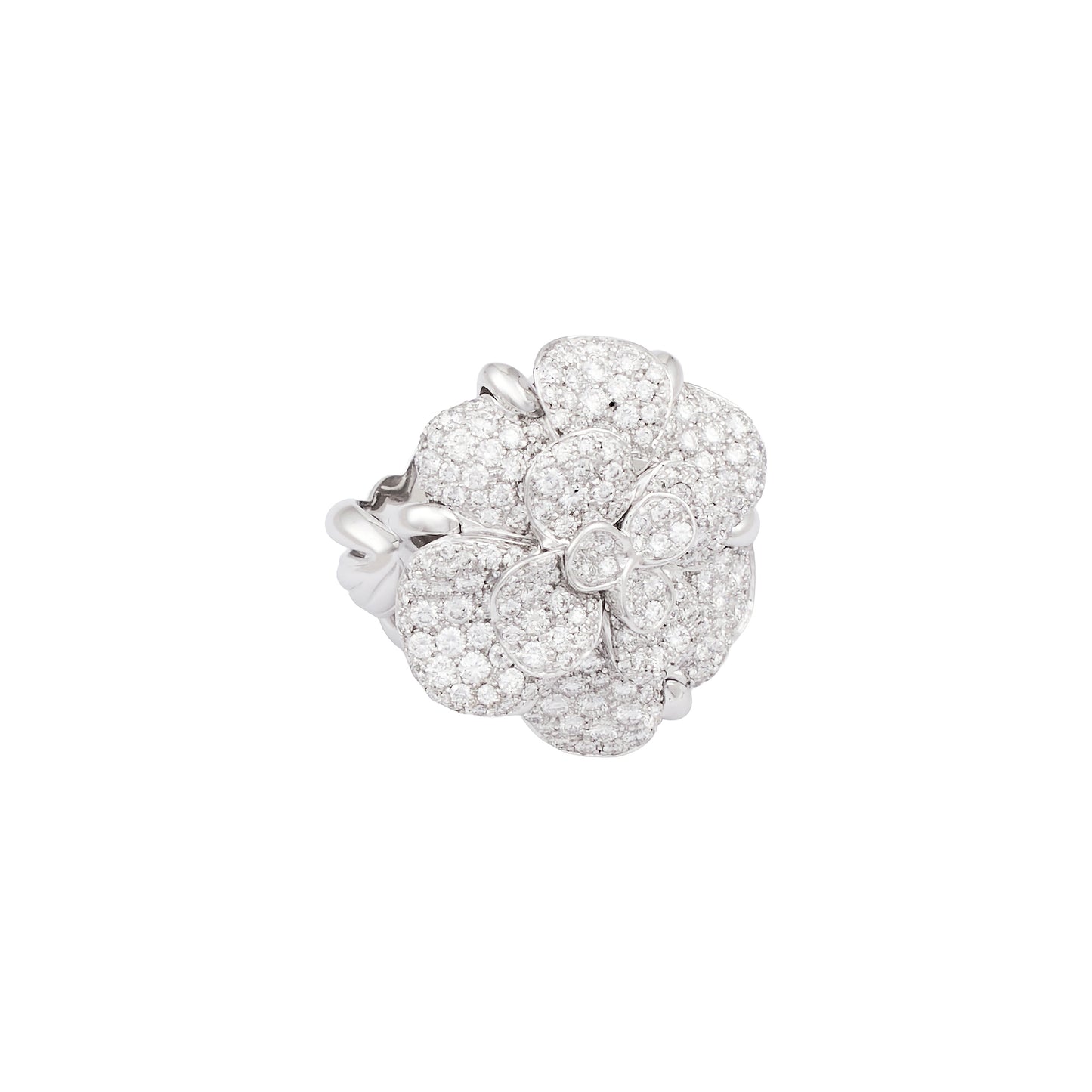 Chanel Camelia Diamond Ring