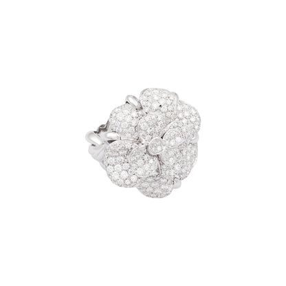 Chanel Camelia Diamond Ring