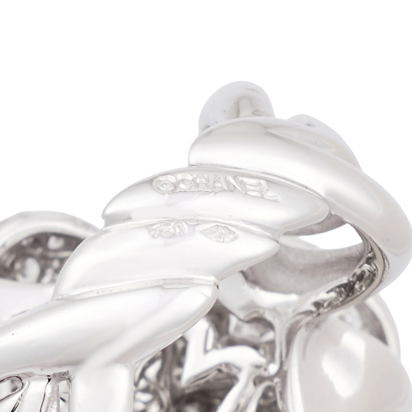 Chanel Camelia Diamond Ring