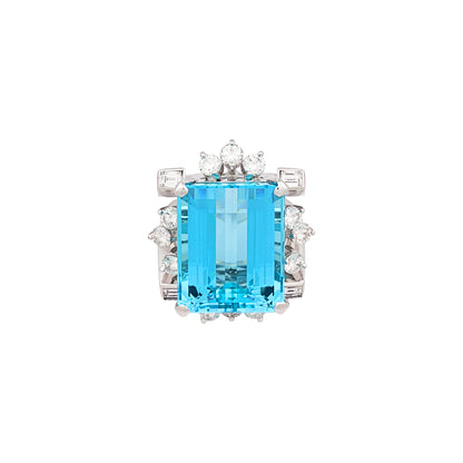 Kutchinsky Aquamarine Ring