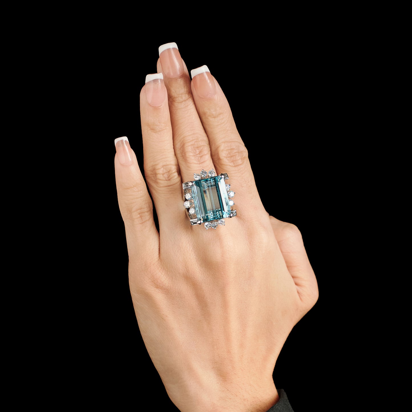 Kutchinsky Aquamarine Ring