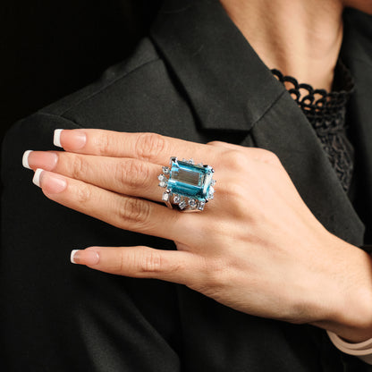 Kutchinsky Aquamarine Ring