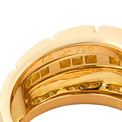 Cartier 'Maillon Panthère' Diamond Ring