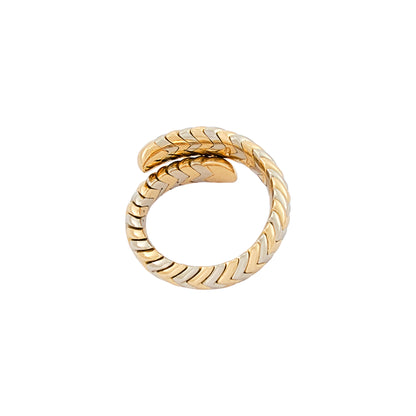 Bvlgari 'Spiga' Gold Ring