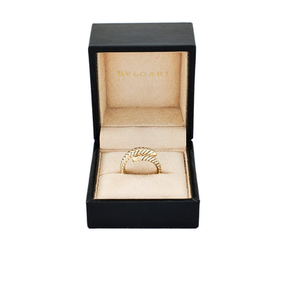 Bvlgari 'Spiga' Gold Ring