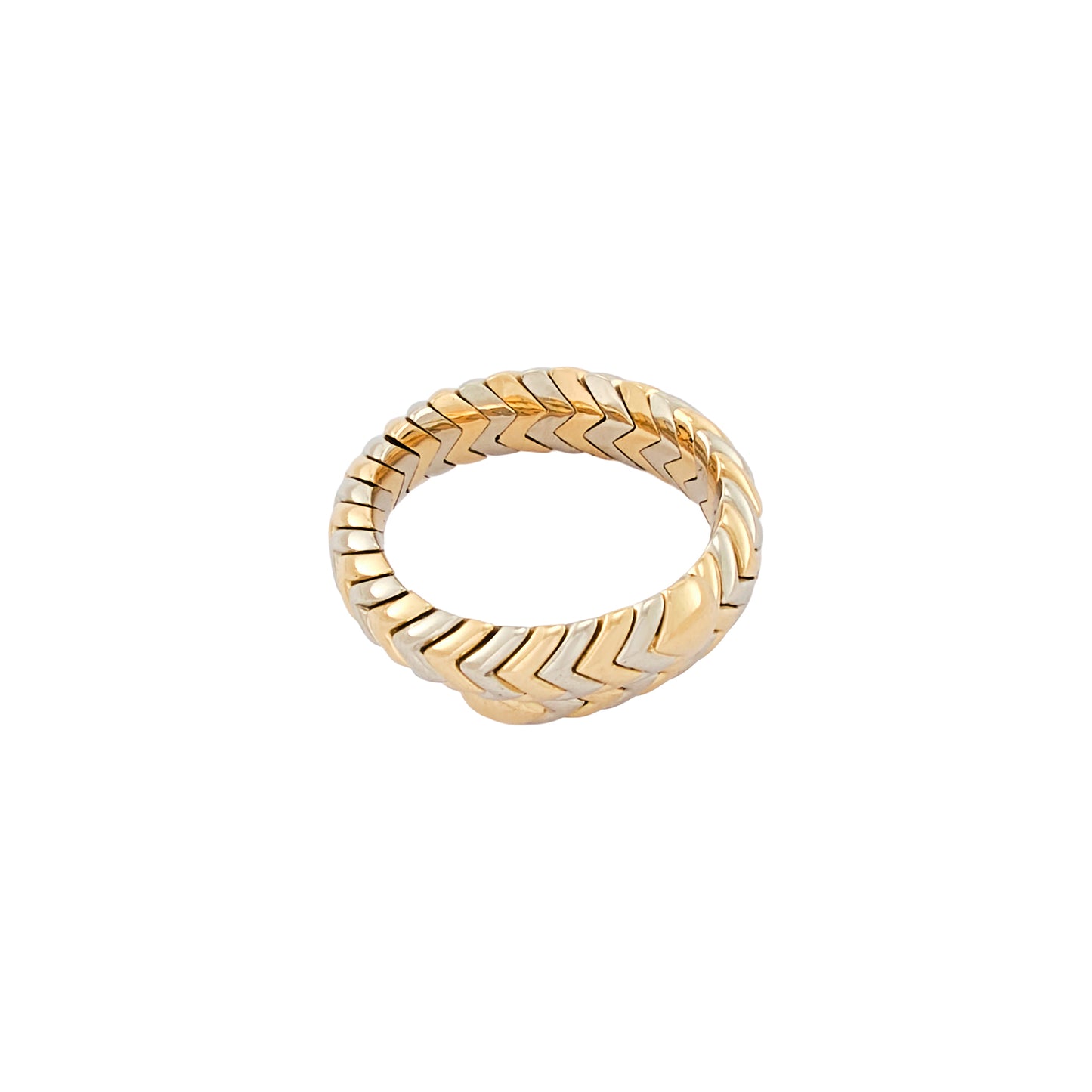 Bvlgari 'Spiga' Gold Ring