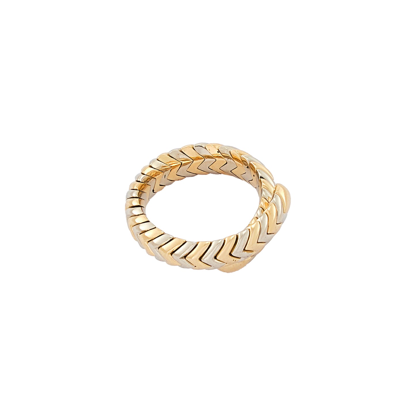 Bvlgari 'Spiga' Gold Ring