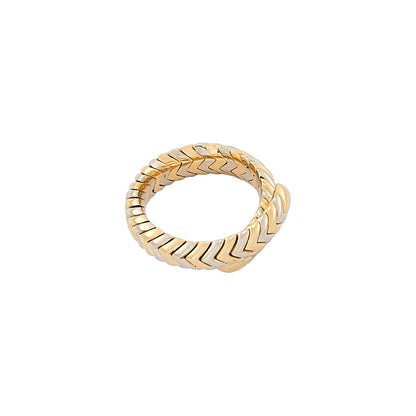 Bvlgari 'Spiga' Gold Ring