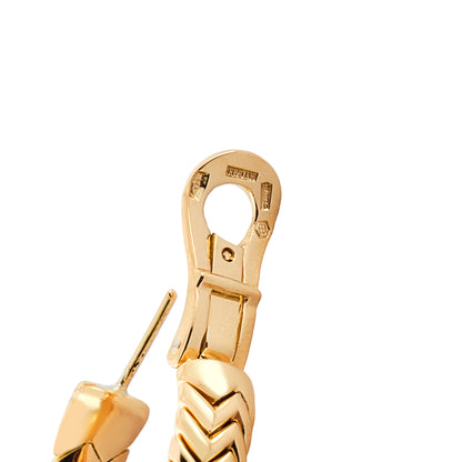 Bvlgari 'Spiga' Gold Earrings