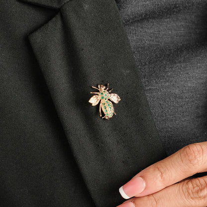 John C. Rinker Bee Brooch