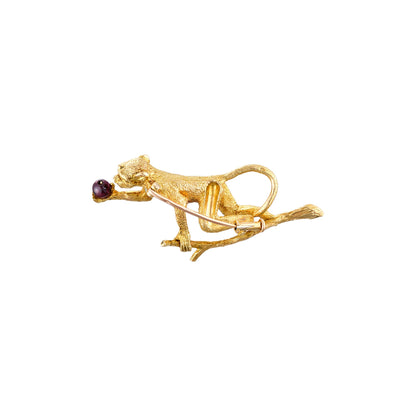 Vintage Monkey Brooch