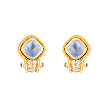 Kent Raible Sapphire Earrings