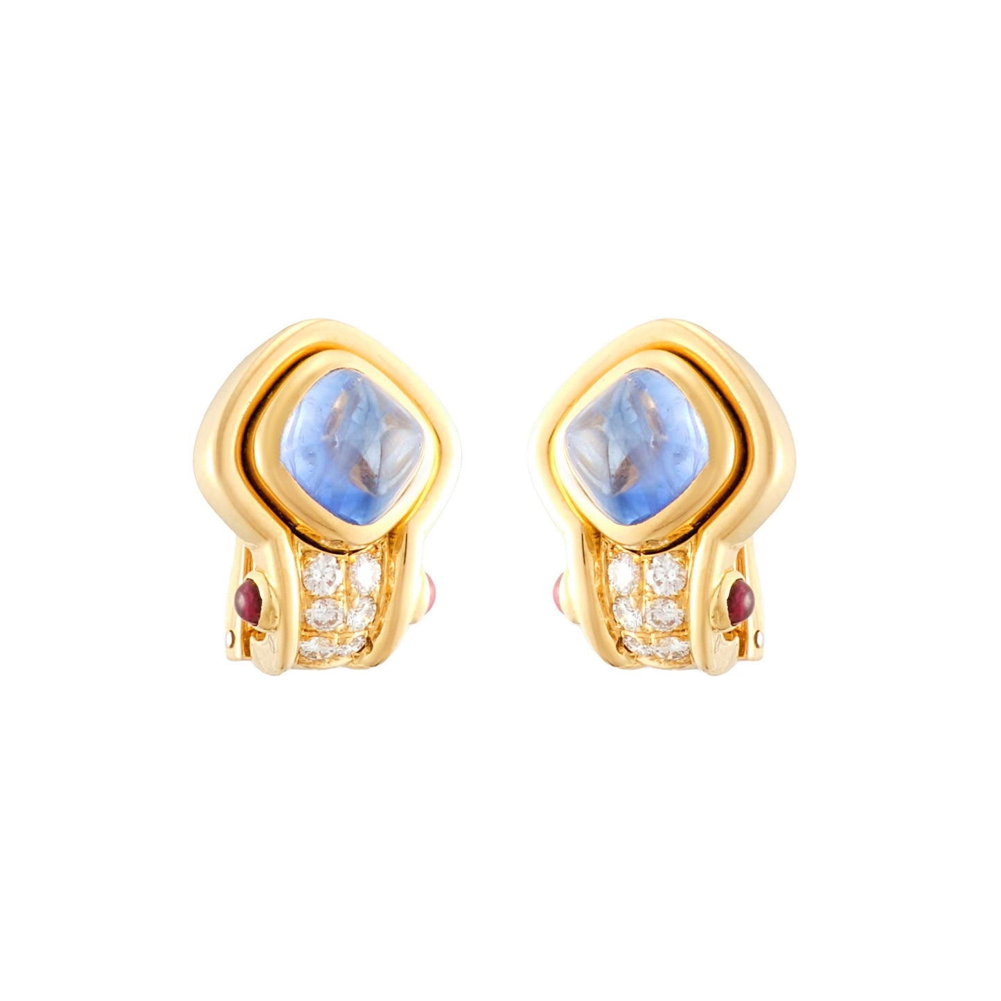 Kent Raible Sapphire Earrings