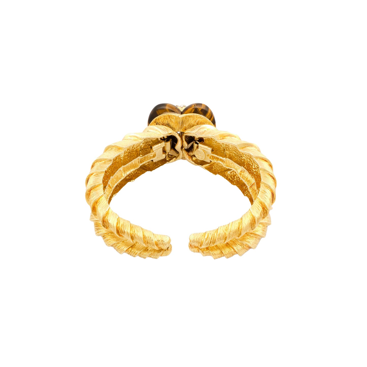 La Triomphe Tiger Eye Cuff Bracelet