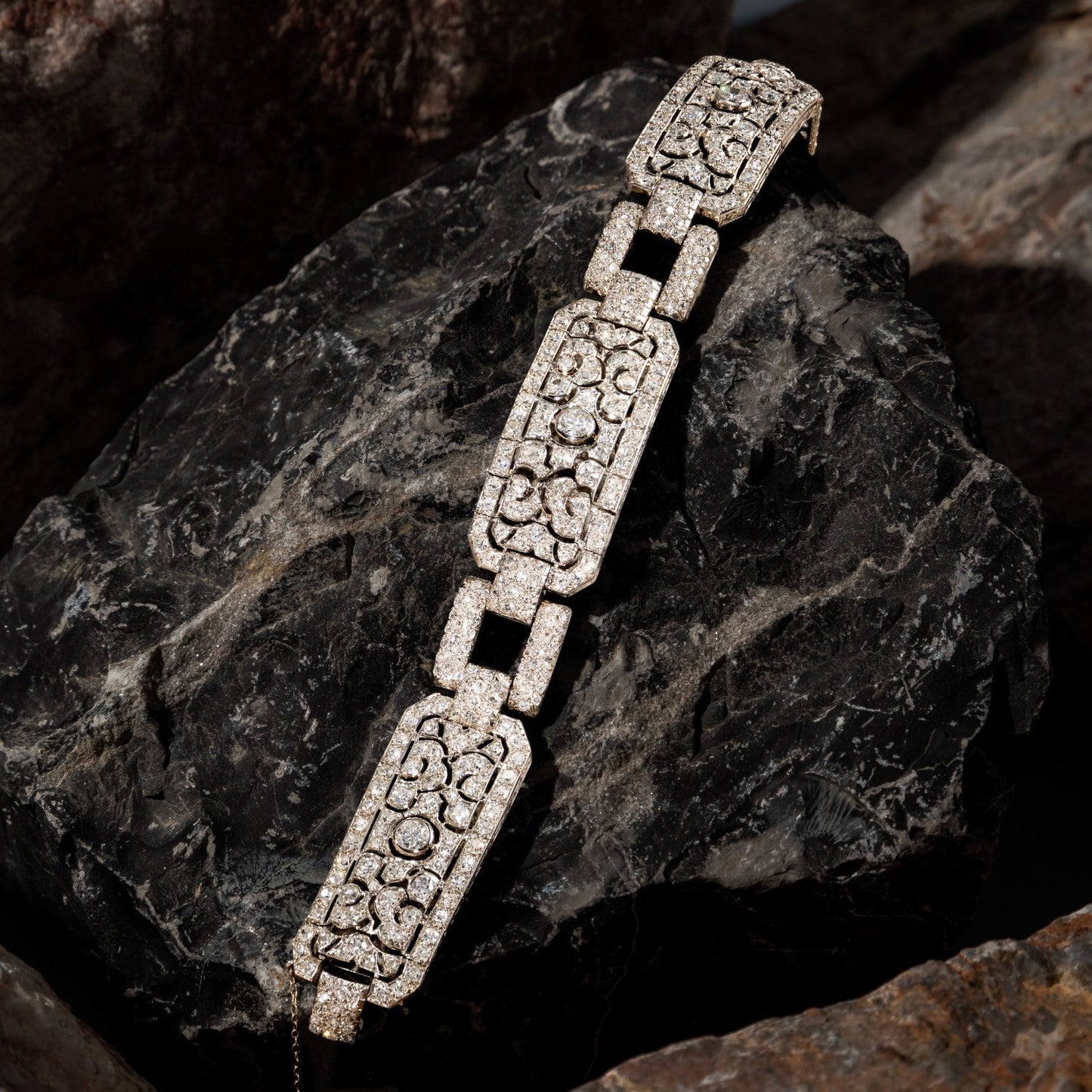 Vintage Platinum Bracelet