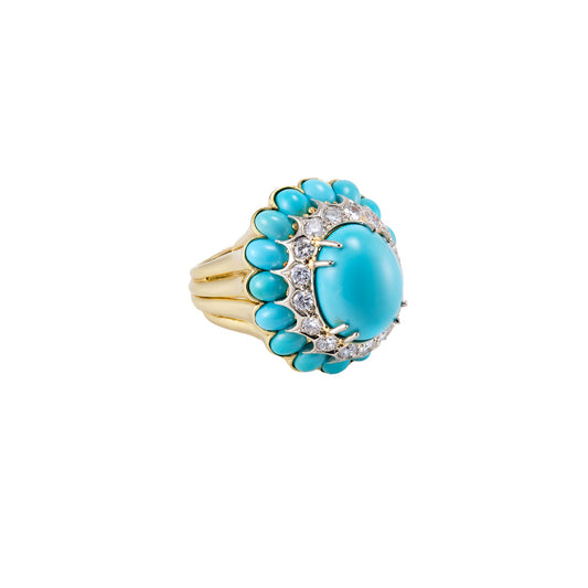 La Triomphe Turquoise Ring