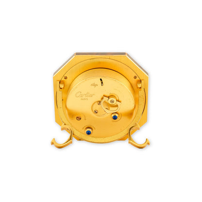 Cartier Mechanical Alarm Travel Clock