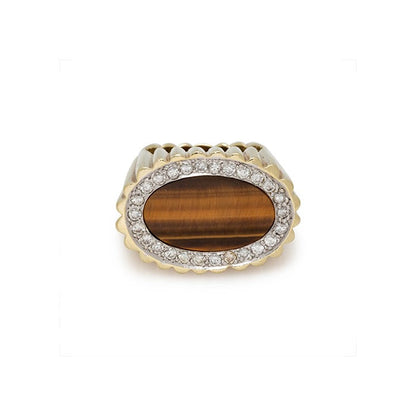 La Triomphe Tiger's Eye Ring