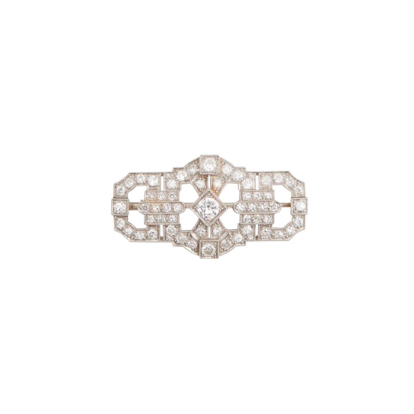 Vintage Platinum Brooch