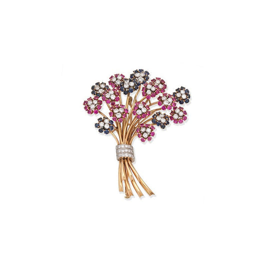 Vourakis Bouquet Brooch