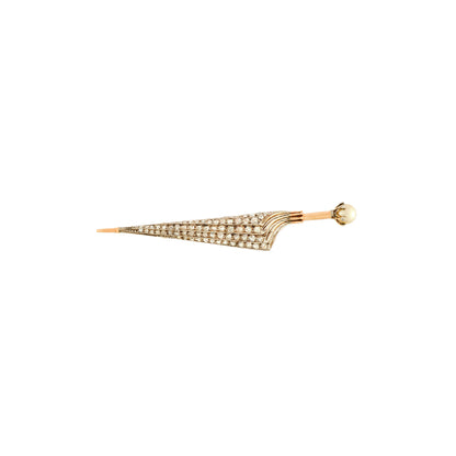 Vintage Umbrella Brooch